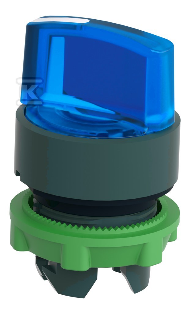 Interruptor 2 posições azul estável LED - ZB5AK1263